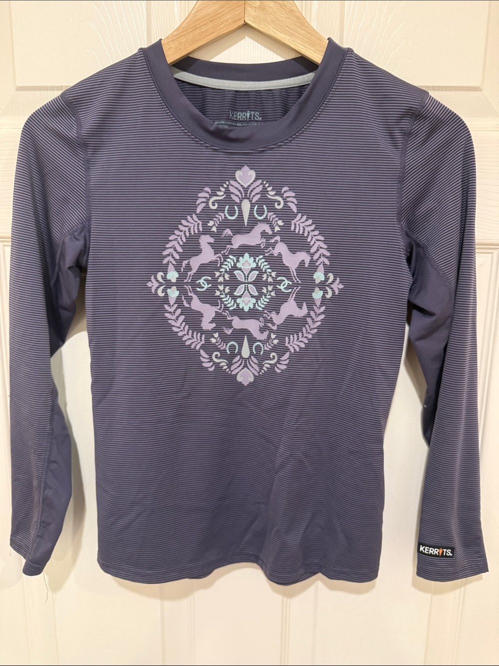 Kerrits Girls’ Purple Long Sleeve Top